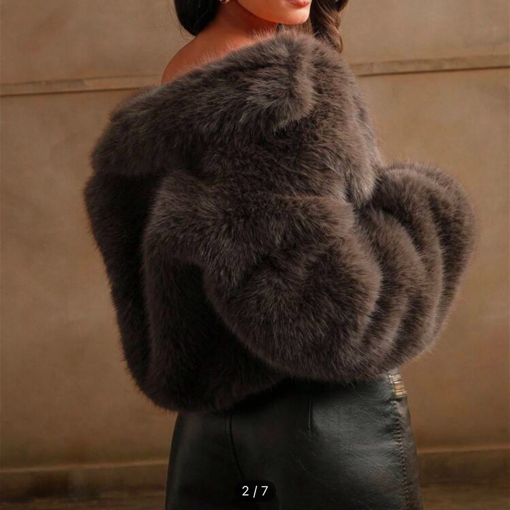 ANEWSTA fur coat - Picture 8 of 13